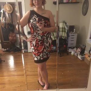 Bisou Bisou One Shoulder Dress